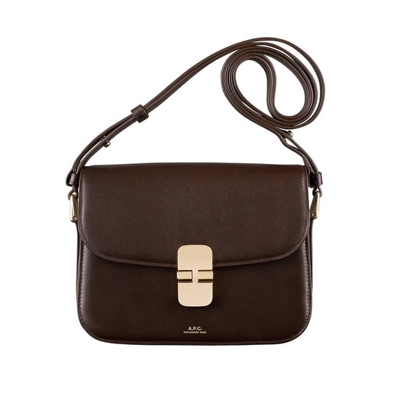 A.P.C. Bags Apc Grace Small Bag Brown Shoulder Bag Crossbody Poshmark